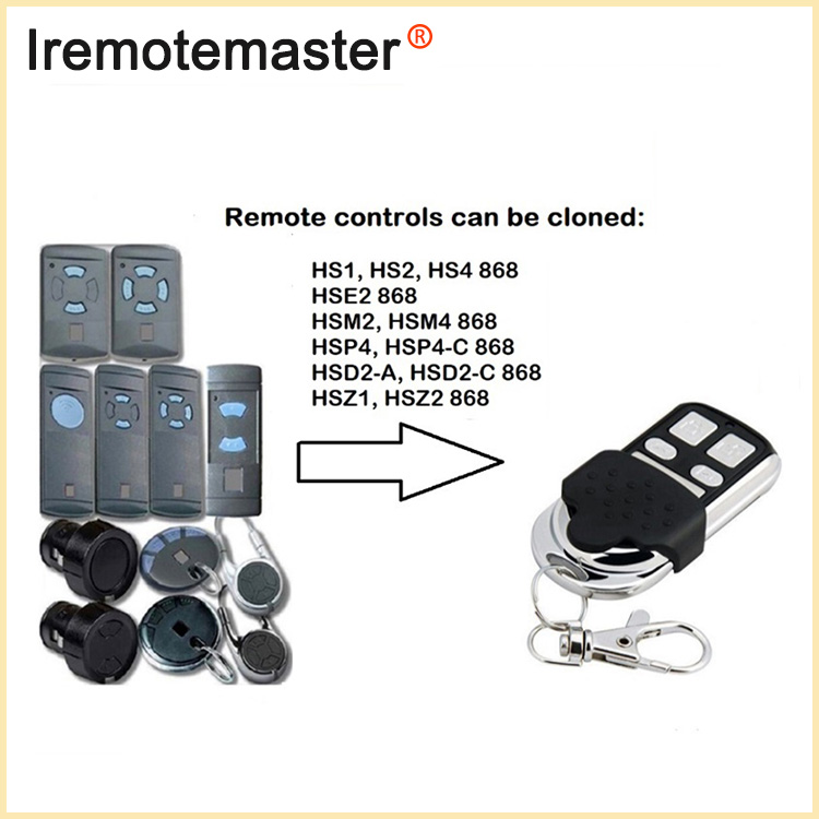 Pro HS2 HS4 HSE4 HSM4 HSM2 868MHz Garage Porta Aperientis