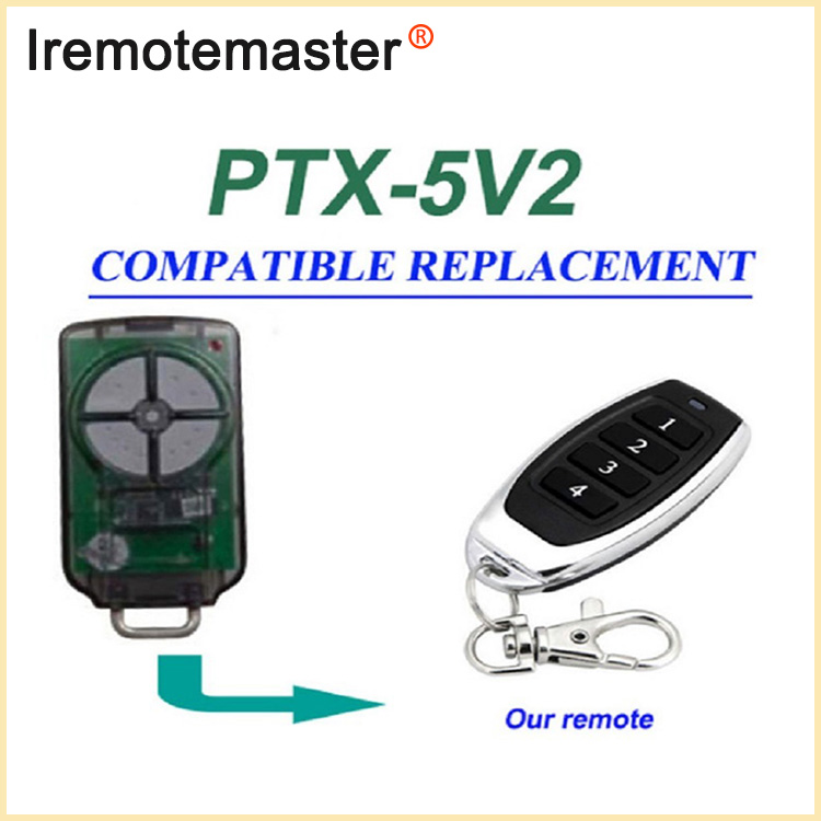 Pro PTX5V2 PTX-5 Garage Door Longinquus Replacement 433.92MHz